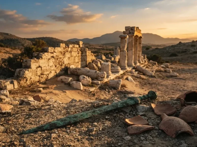 Upadek czterech cywilizacji w jednym momencie. Archeolodzy rozwiązali zagadkę epoki brązu